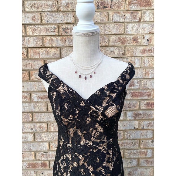 NWT Lulus Table For Two Off The Shoulder Midi Dress - Picture 4 of 10